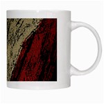 Fabric, Texture, Colorful, Spots White Mug Right