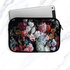 Floral Pattern, Red, Floral Print, E, Dark, Flowers Apple Ipad Mini Zipper Cases by nateshop