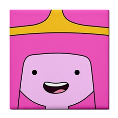 Adventure Time Princess Bubblegum Tile Coaster by Sarkoni