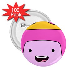 Adventure Time Princess Bubblegum 2 25  Buttons (100 Pack)  by Sarkoni