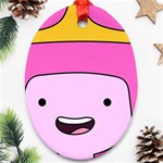 Adventure Time Princess Bubblegum Oval Ornament (Two Sides) Front