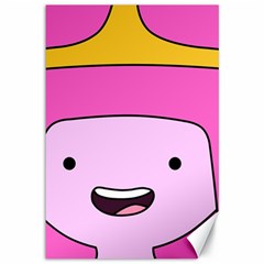 Adventure Time Princess Bubblegum Canvas 12  X 18  by Sarkoni