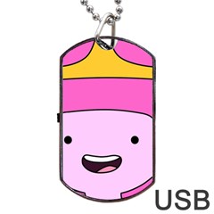 Adventure Time Princess Bubblegum Dog Tag Usb Flash (one Side) by Sarkoni