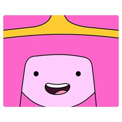 Adventure Time Princess Bubblegum Two Sides Premium Plush Fleece Blanket (medium) by Sarkoni