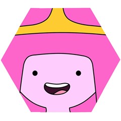 Adventure Time Princess Bubblegum Wooden Puzzle Hexagon