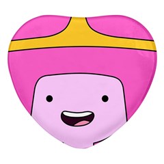 Adventure Time Princess Bubblegum Heart Glass Fridge Magnet (4 Pack)