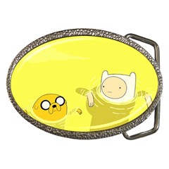 Adventure Time Jake The Dog Finn The Human Artwork Yellow Belt Buckles