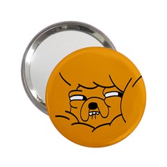 Adventure Time Jake The Dog 2 25  Handbag Mirrors by Sarkoni