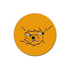 Adventure Time Jake The Dog Magnet 3  (round) by Sarkoni