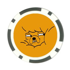 Adventure Time Jake The Dog Poker Chip Card Guard by Sarkoni