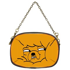 Adventure Time Jake The Dog Chain Purse (two Sides) by Sarkoni