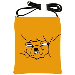 Adventure Time Jake The Dog Shoulder Sling Bag by Sarkoni