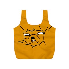 Adventure Time Jake The Dog Full Print Recycle Bag (s) by Sarkoni