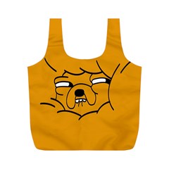 Adventure Time Jake The Dog Full Print Recycle Bag (m) by Sarkoni