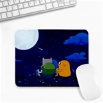 Adventure Time Jake And Finn Night Small Mousepad Front