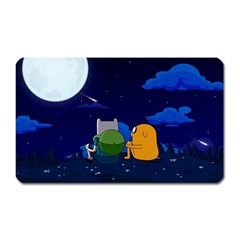 Adventure Time Jake And Finn Night Magnet (rectangular) by Sarkoni