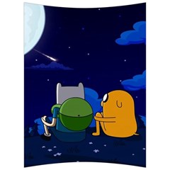 Adventure Time Jake And Finn Night Back Support Cushion by Sarkoni