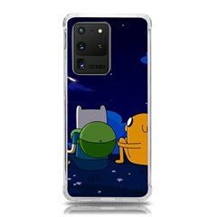 Adventure Time Jake And Finn Night Samsung Galaxy S20 Ultra 6 9 Inch Tpu Uv Case by Sarkoni