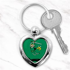 Adventure Time The Legend Of Zelda Key Chain (heart) by Sarkoni