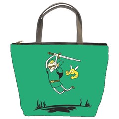 Adventure Time The Legend Of Zelda Bucket Bag by Sarkoni