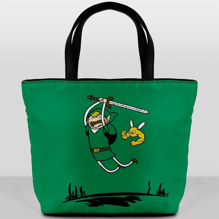 Adventure Time The Legend Of Zelda Bucket Bag