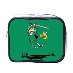 Adventure Time The Legend Of Zelda Mini Toiletries Bag (one Side) by Sarkoni