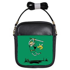 Adventure Time The Legend Of Zelda Girls Sling Bag by Sarkoni