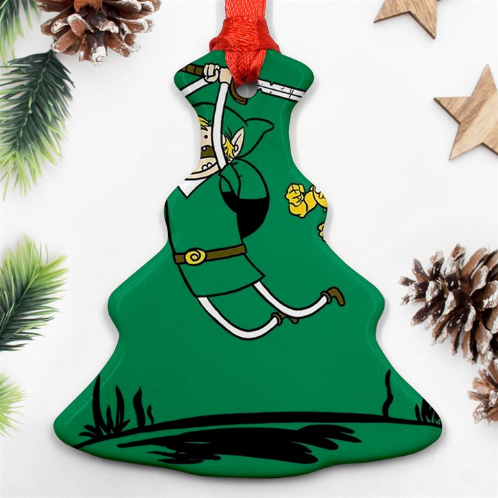 Adventure Time The Legend Of Zelda Ornament (Christmas Tree) 