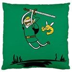 Adventure Time The Legend Of Zelda Large Cushion Case (One Side) Front