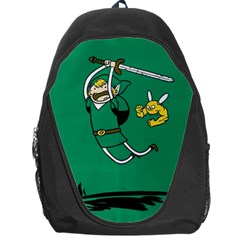 Adventure Time The Legend Of Zelda Backpack Bag by Sarkoni