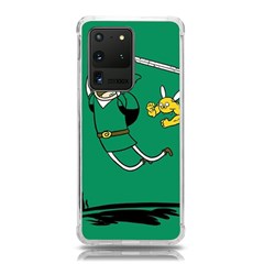 Adventure Time The Legend Of Zelda Samsung Galaxy S20 Ultra 6 9 Inch Tpu Uv Case by Sarkoni