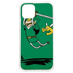 Adventure Time The Legend Of Zelda Iphone 12/12 Pro Tpu Uv Print Case by Sarkoni