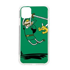 Adventure Time The Legend Of Zelda Iphone 11 Tpu Uv Print Case by Sarkoni