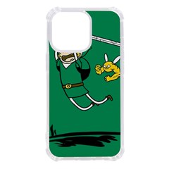 Adventure Time The Legend Of Zelda Iphone 13 Pro Tpu Uv Print Case by Sarkoni