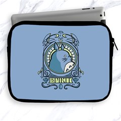 Drawing Illustration Anime Cartoon My Neighbor Totoro Apple Ipad 2/3/4 Zipper Cases by Sarkoni