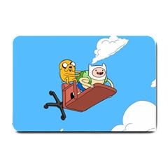 Cartoon Adventure Time Jake And Finn Small Doormat by Sarkoni