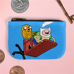 Cartoon Adventure Time Jake And Finn Mini Coin Purse by Sarkoni