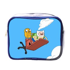 Cartoon Adventure Time Jake And Finn Mini Toiletries Bag (one Side) by Sarkoni