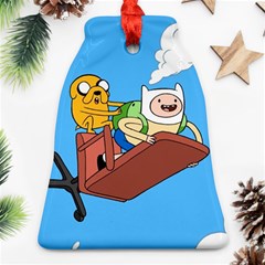 Cartoon Adventure Time Jake And Finn Ornament (bell) by Sarkoni