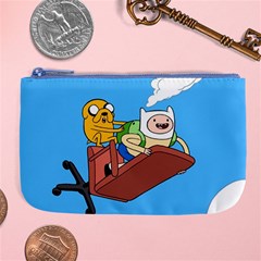 Cartoon Adventure Time Jake And Finn Large Coin Purse by Sarkoni