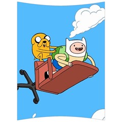 Cartoon Adventure Time Jake And Finn Back Support Cushion by Sarkoni