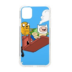 Cartoon Adventure Time Jake And Finn Iphone 11 Tpu Uv Print Case by Sarkoni