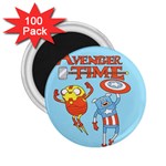 Adventure Time Avengers Age Of Ultron 2.25  Magnets (100 pack)  Front