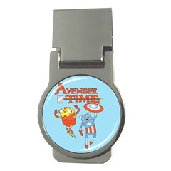 Adventure Time Avengers Age Of Ultron Money Clips (round)  by Sarkoni