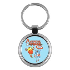 Adventure Time Avengers Age Of Ultron Key Chain (round) by Sarkoni