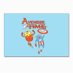 Adventure Time Avengers Age Of Ultron Postcards 5  X 7  (pkg Of 10) by Sarkoni