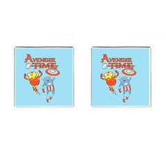 Adventure Time Avengers Age Of Ultron Cufflinks (square) by Sarkoni