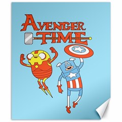 Adventure Time Avengers Age Of Ultron Canvas 8  X 10  by Sarkoni