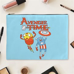 Adventure Time Avengers Age Of Ultron Cosmetic Bag (xl) by Sarkoni