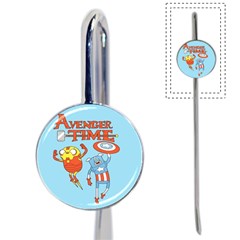 Adventure Time Avengers Age Of Ultron Book Mark by Sarkoni